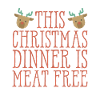 Questa cena di Natale è senza renne a base di carne