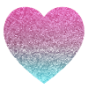 glitter herz