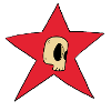 regalo cranio Redstar cranio Stella