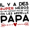 Papa super héros cadeau père