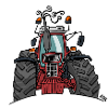501 Red tractor 1055XL