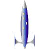 La fusée bleue