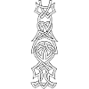Celtic knot border
