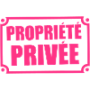 sign private property