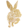 LAPIN MOSAÏQUE OR