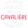 Pas parfaite mais cavalière