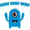 Nom nom nom Monster