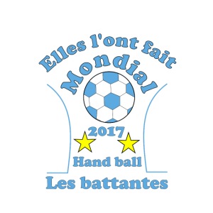 handball mondial 2017 les battantes bleu