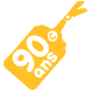 label 90 years