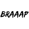 BRAAAP Noir Blanc