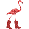 Flamingo Rubber Boots