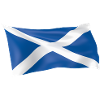 Scottish flag for Scotland
