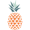 3D pineapple