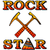 Rock Star geology orange gray