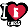 i love chess cavalier echec