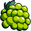 bunches of grapes