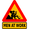 Man working
