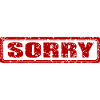 Sorry Stamp Gift Idea
