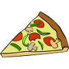 Pizza Pizzastück