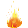 Flammes de feu