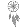 Grey Dream Catcher