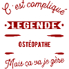 Ostéopathe une légende cadeau