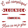Commercial une légende cadeau