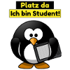 Platz da ich bin Student