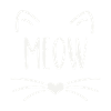 Cat, meow, meow