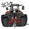 0097 Red tractor