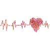 ECG with little hearts