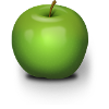 Grüner Apfel