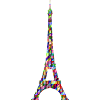 Eiffel Tower Rainbow