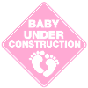 baby under construction