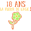 Flower age 18