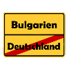 Auswandern nach Bulgarien! Ortsschild Desing.