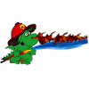 Fire Dragon Firefighter Hero Gift