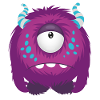 Sweet little sad Monster