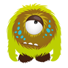 Süßes kleines hmpf Monster