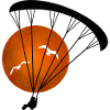 Sunset Paragliding Silhouette
