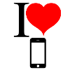 I love mobile and smartphone