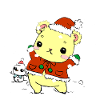 Cute Christmas teddy