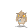 koffeiniert Nachtwächter