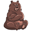 Doba the grumpy bear