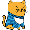 Cat with Pullover