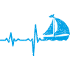 Gift heartbeat sailing