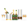 Set Sparkling Wine