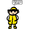 Stick figure weather rain emigrate