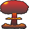 Boom Comic Explosion Mushroom Cloud