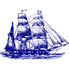Sailboat sailing ship